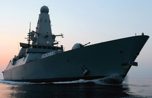 Type 45 destroyer HMS Dragon