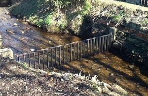 Cleared screen in Ilkley, Yorkshire