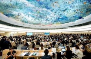 The Human Rights Council takes place at the Palais de Nations in Geneva
