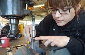Bethan is a third year engineering apprentice at the Defence Science and Technology Laboratory.