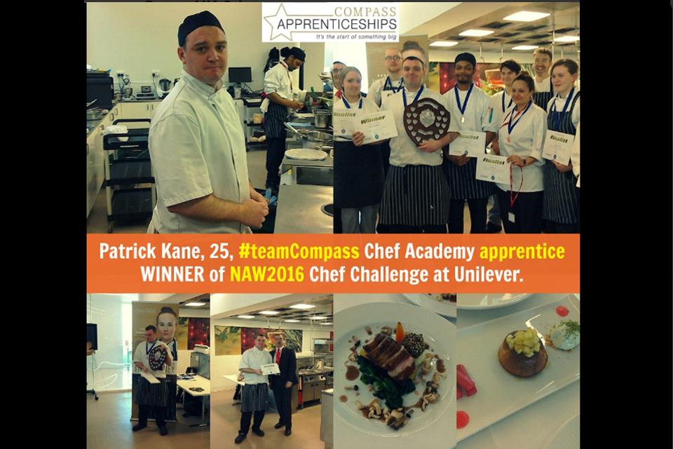 Compass Catering's NAW 2016 MasterChef event