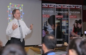 Robin Grimes visiting Taipei