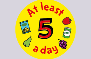 5 A Day logo.