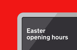 Easter opening hours