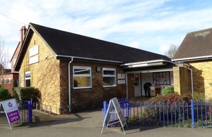 One of Buckinghamshire's community libraries: Farnham Common