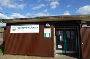 One of Sheffield's community libraries: Frecheville.