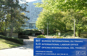 The 326th Session of the Governing Body of the International Labour Organization takes place at the ILO headquarters in Geneva