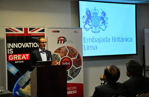 New British satellite technology in Peru