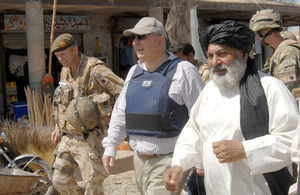 Lieutenant Colonel Frazer Lawrence, Sir William Patey and Habibullah Khan