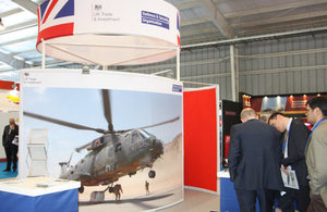 Presence of British companies at FIDAE 2016.