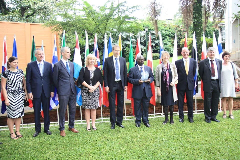 EU HoMs and Livingstone Sewanyana