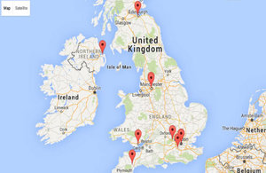 #Somme100 event map