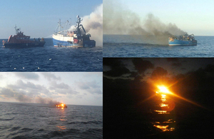 Karinya accident sequence photograph collage