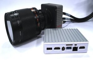 Hyperspectral camera and embedded processor.