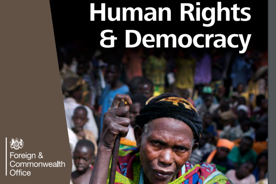 UK Foreign Office Releases Annual Human Rights Report 2015 - GOV.UK