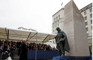 A memorial to the Korean War was unveiled in London in 2014.