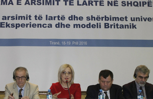 British Embassy confirms its continuous support to higher education in Albania