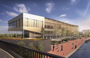 Visuals of the proposed National College for High Speed Rail (NCHSR) At Birmingham.