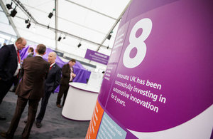 Innovate UK stand