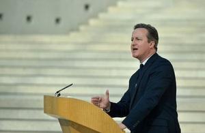 UK Prime Minister David Cameron