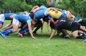 British Embassy promoting Rugby in Uzbekistan