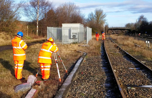 Image showing RAIB staff at work