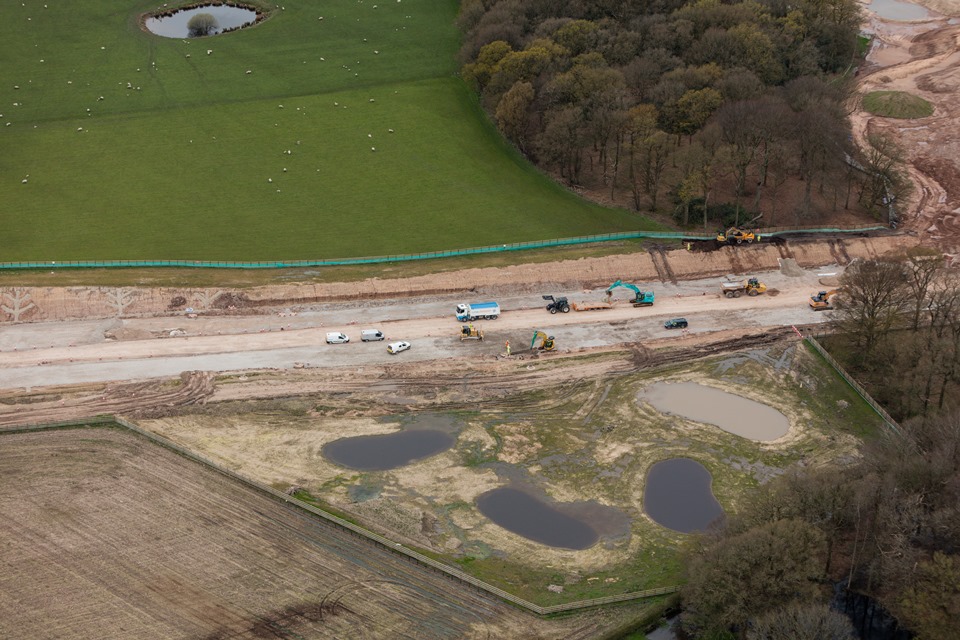 A556 wildlife ponds