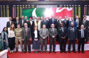 Members of the Royal College of Defence Studies UK visit Karachi