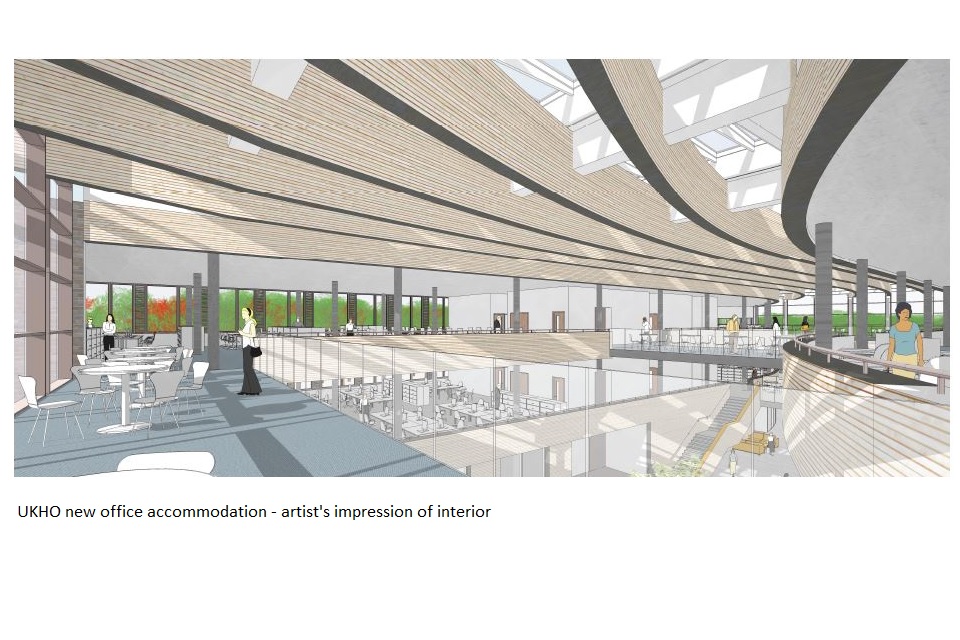 Artist's impression internal view