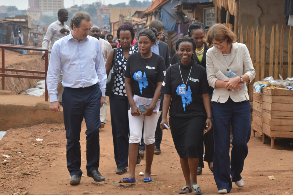 Nick Hurd MP visits Marie Stopes operations in Kampala