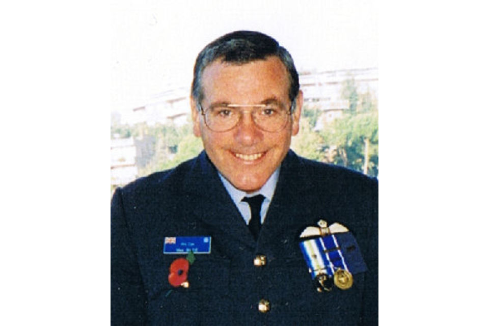 Flight Lieutenant Mike Blee