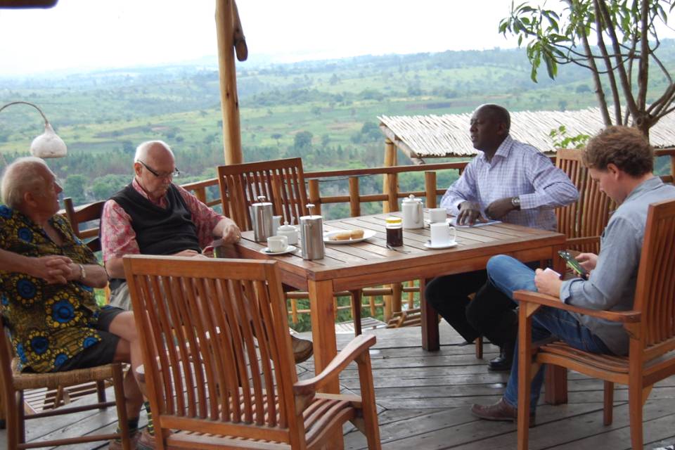 Vice Consul Chris Majugo in Fort Portal