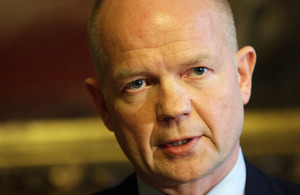 UK Foreign Secretary William Hague