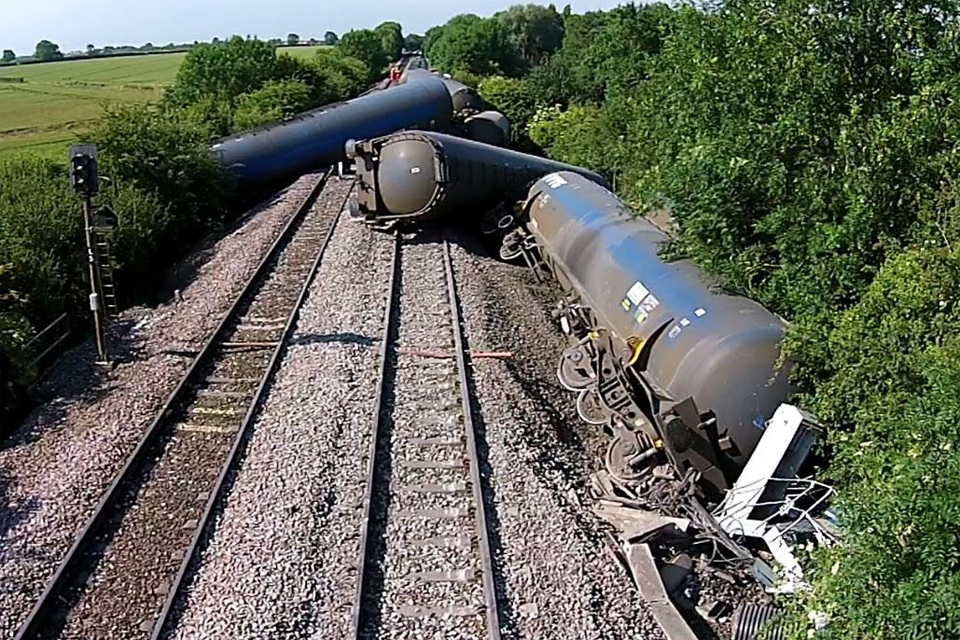 Report 11/2016 Freight train derailment near Langworth GOV.UK
