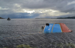 St Apollo partially submerged