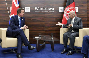PM meeting with Afghan President Ashraf Ghani