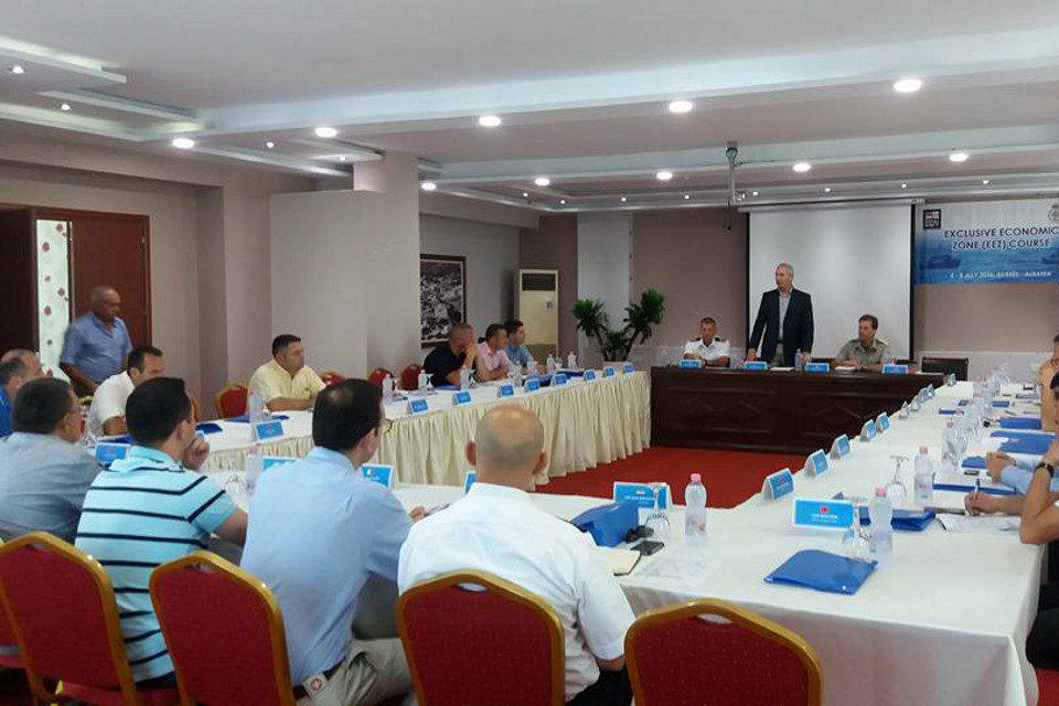 Exclusive economic zone course in Albania