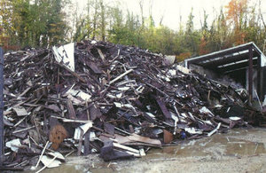Waste at the Chipping Campden site