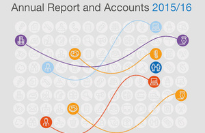 image of front cover of CCS annual report and accounts