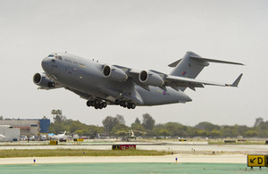 RAF C-17 Globemaster