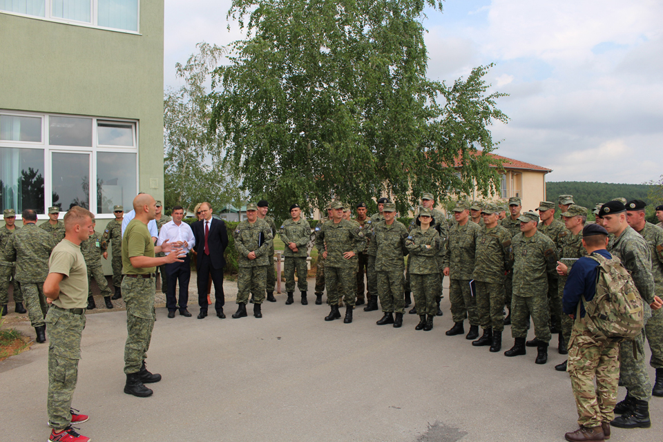 Kosovo Security Force members successfully completed Physical Training Instructors Course