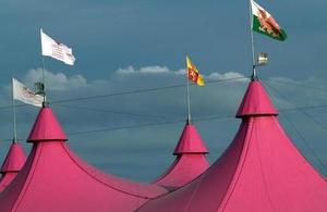 Eisteddfod tents
