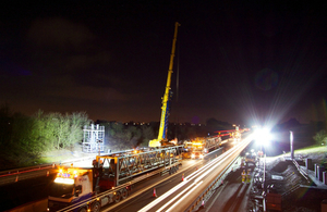 Superspan gantry installation