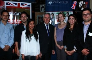 Chevening 2015-2016 Ecuadorean scholars