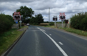 Yafforth level crossing