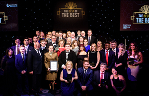 Apprentice finalists at the National Apprenticeship Awards 2015