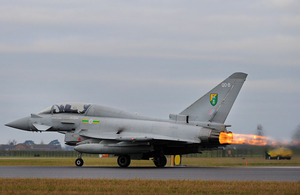 Typhoon aircraft