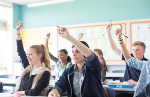 Teens in class