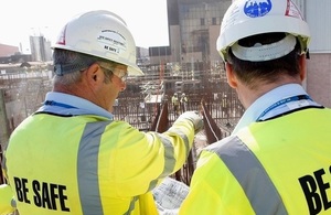 Site safety induction on Sellafield site