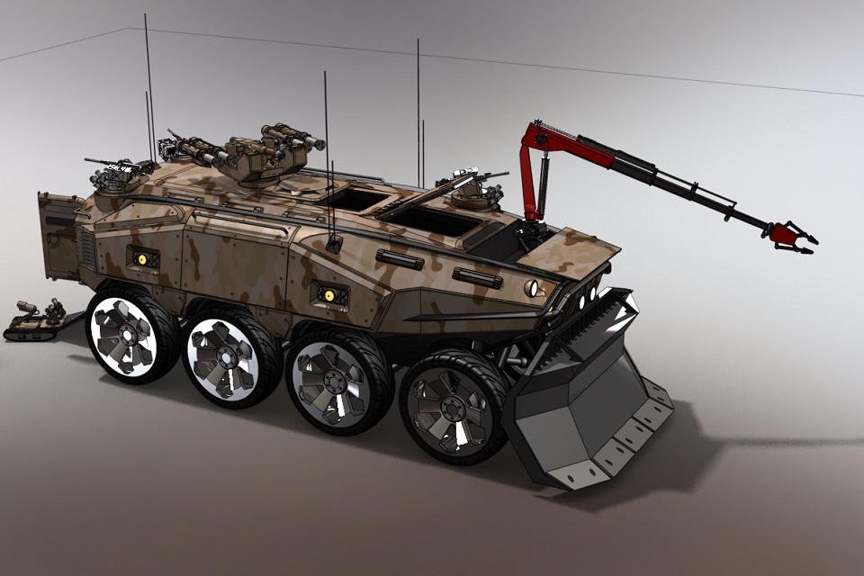 Future armoured vehicles could be very different from the vehicles in service today.